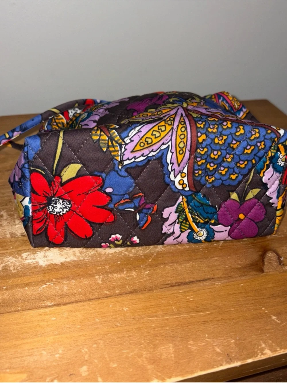 Vera Bradley Blake Colorful Bouquet Paisley Crossbody Bag